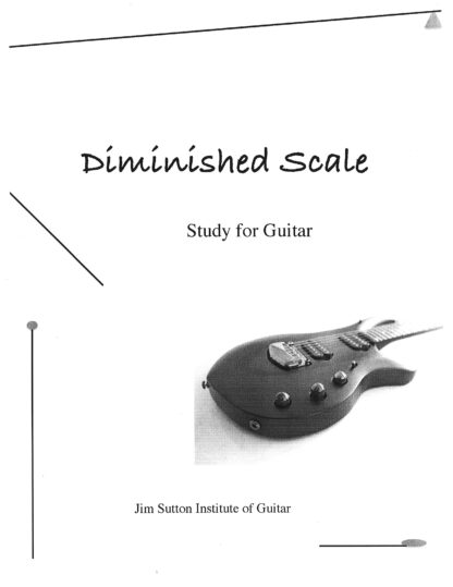 Diminished  Scale  Study for  Guitar