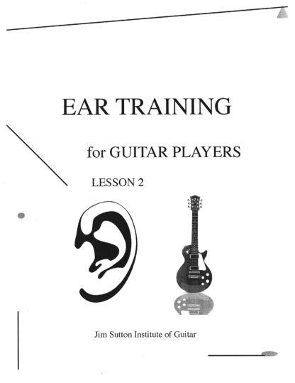 Ear  Training   For  Guitar   Lesson  2
